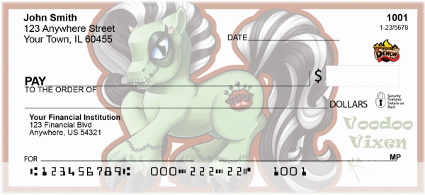 Greens Mix - My Little Demon Personal Checks