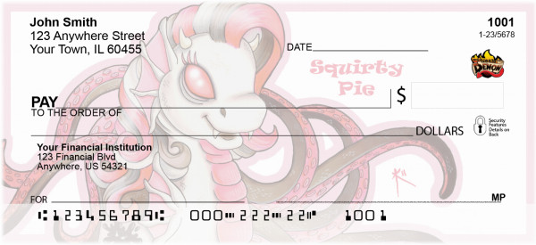 Pinks Mix - My Little Demon Personal Checks