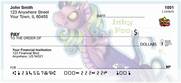 Squidy Mix - My Little Demon Personal Checks
