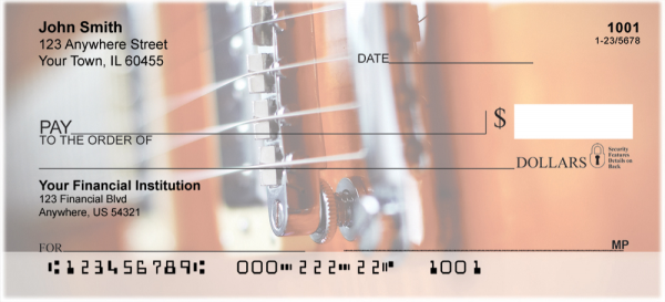 Guitar Personal Checks
