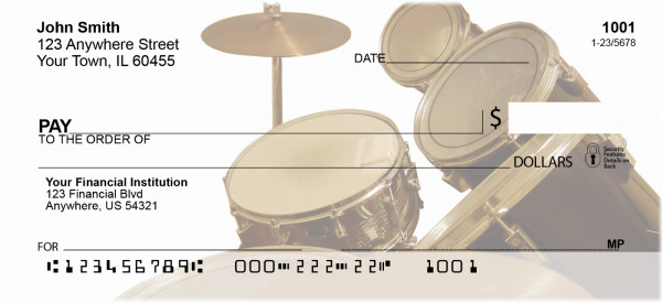 The Beat Goes On Personal Checks