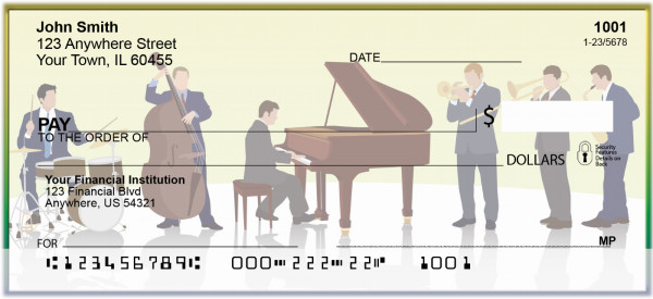 Jazz Bands Personal Checks