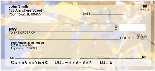 Foliage Personal Checks
