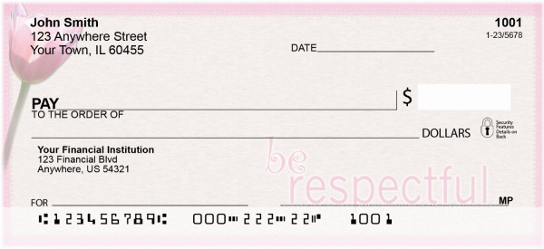 Be Loving Personal Checks