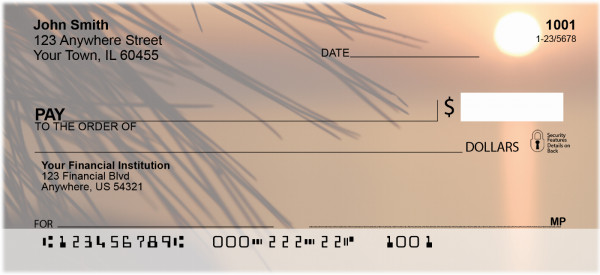 Scenic Sunsets Personal Checks