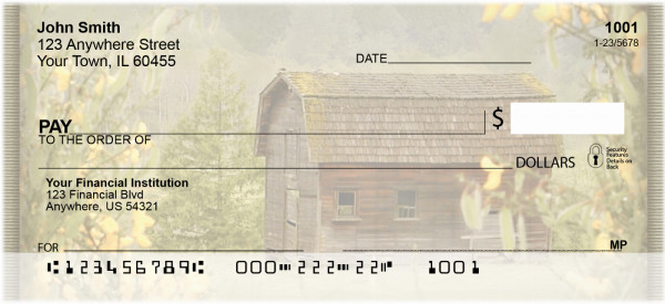 Springtime Barns Personal Checks