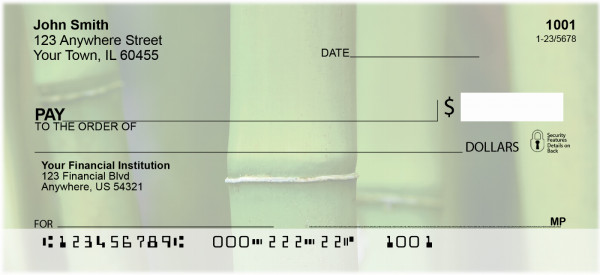 Bamboo Personal Checks