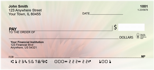 Pink Explosion Personal Checks