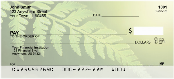Branching Out Personal Checks