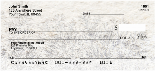 Fern Fossils Personal Checks