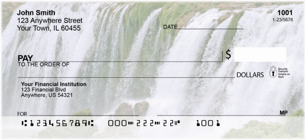 Tropical Falls Personal Checks