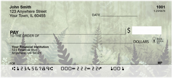 Magical Fern Gardens Personal Checks