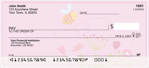 Bee Sweet Honey Personal Checks