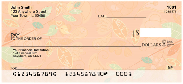 Beaks and Branches Personal Checks