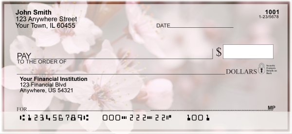 Blossoming Cherry Checks