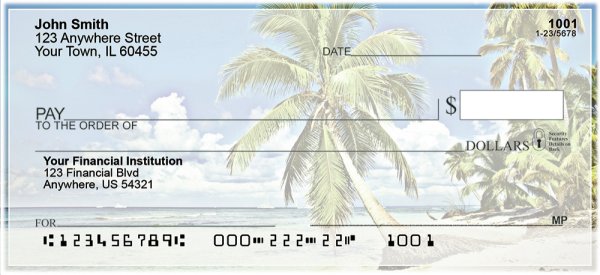 Beach Scenes Personal Checks
