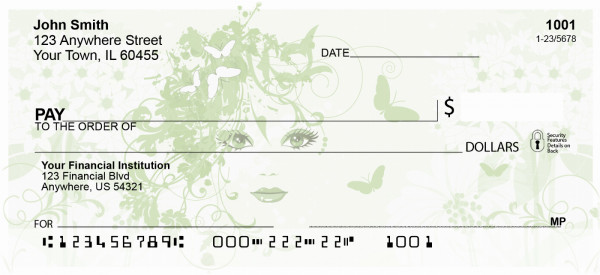 Flower Girl Personal Checks