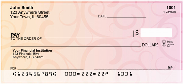 Swirls Personal Checks