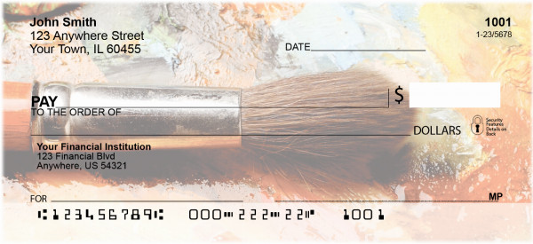Colorful Palette Personal Checks