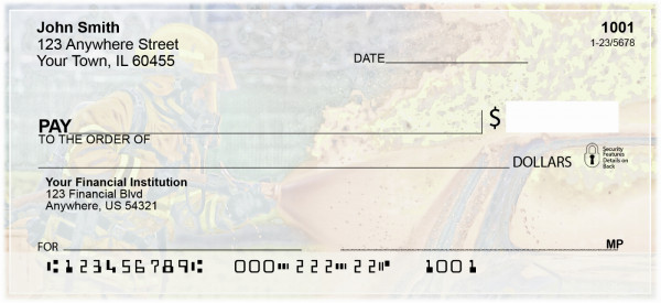Battling Firefighters Personal Checks