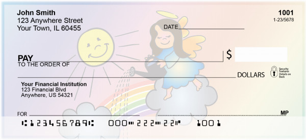 Rainbow Angels Christian Checks