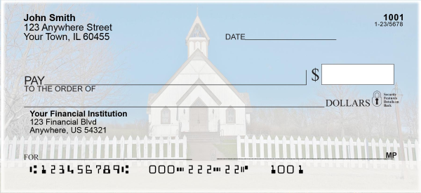 Country Churches Personal Checks