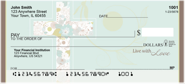 Live with Love Personal Checks