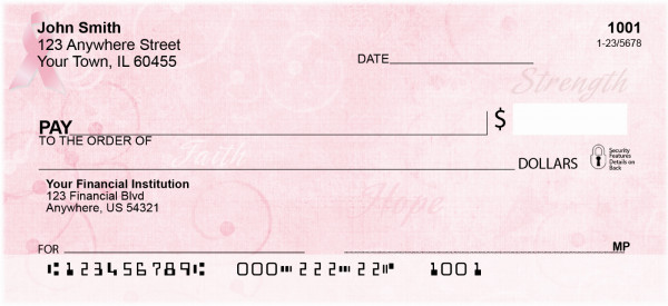 Faith, Hope & Strength Personal Checks