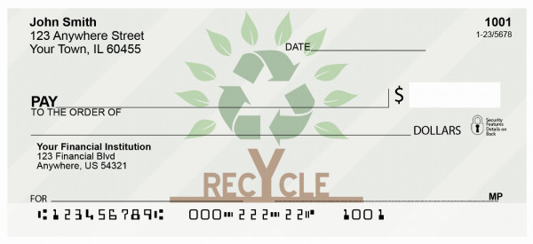 Recycle Tree Personal Checks