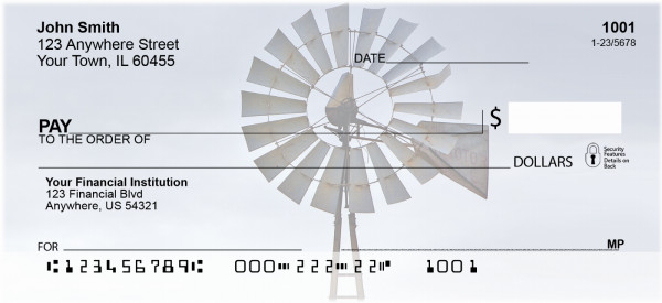 Midwest Windmills Personal Checks
