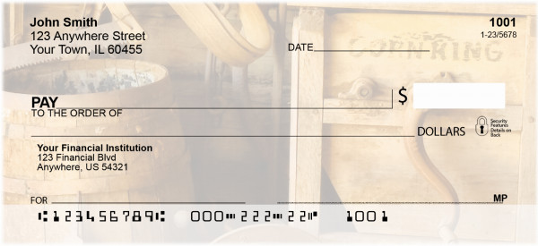 Treasures Of Days Gone Bye Personal Checks