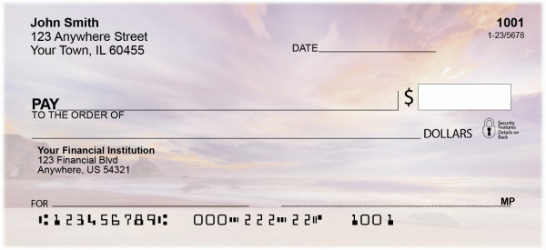 Everchanging Beaches Personal Checks