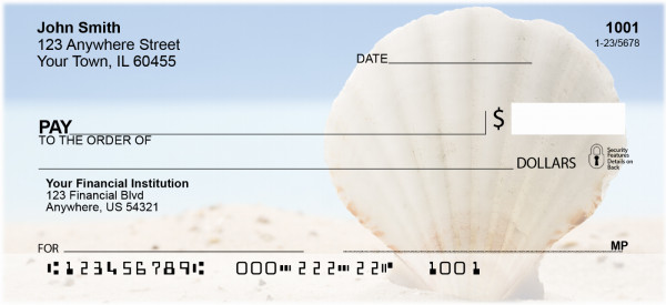 Beach Stripes Personal Checks