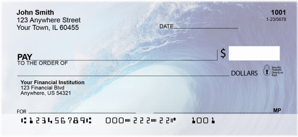 Big Waves Personal Checks