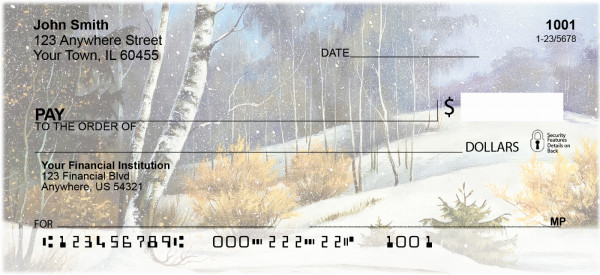 Aspen In Winter Personal Checks