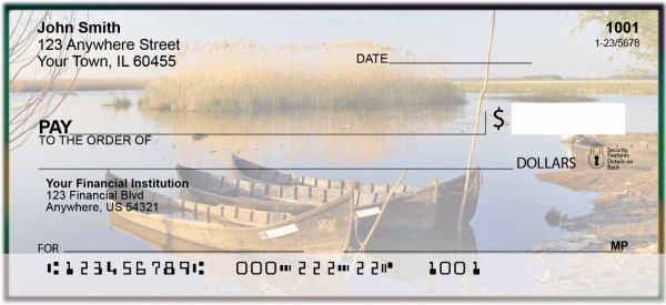 Vintage Serenity Personal Checks