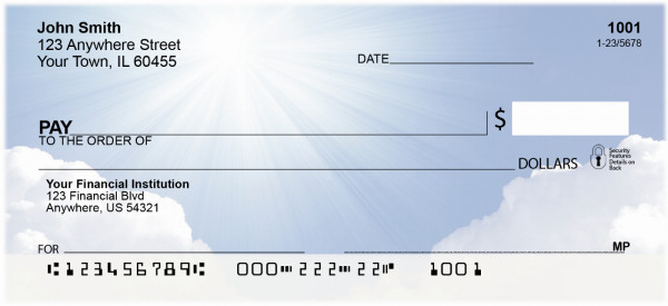 Sun Rays Personal Checks
