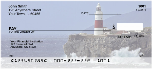 Lighthouses Rocky Coastlines Personal Checks