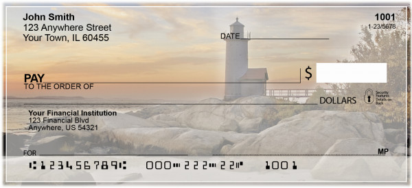 Lighthouses Scenic Views Personal Checks