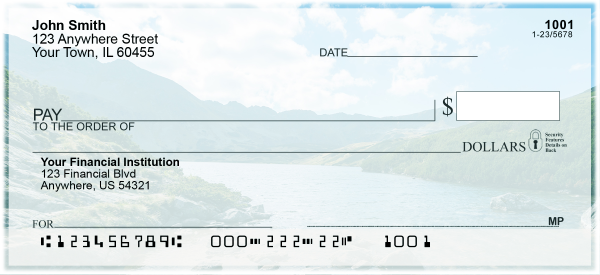 Tranquil Lake Personal Checks