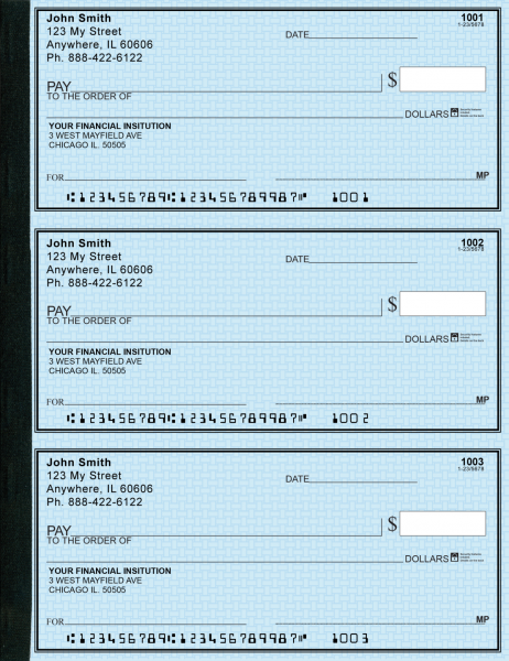 Blue Safety Secretary Deskbook Checks
