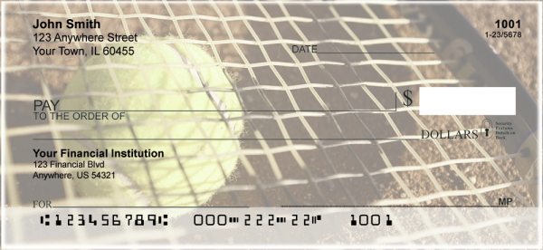 Tennis Personal Checks