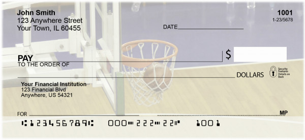 Basketball Sport Personal Checks