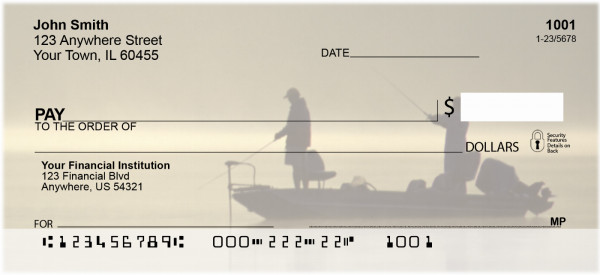 Gone Fishing Personal Checks