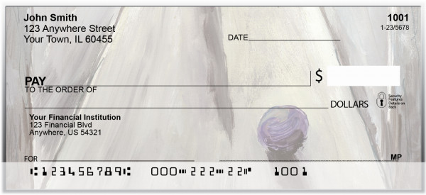 Strike-ing Art Personal Checks