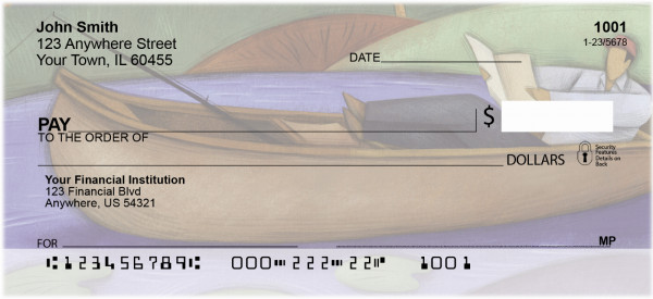 Lazy Day Fishing Personal Checks