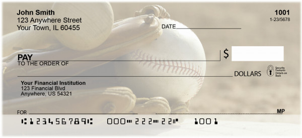It's all about the Baseball Personal Checks