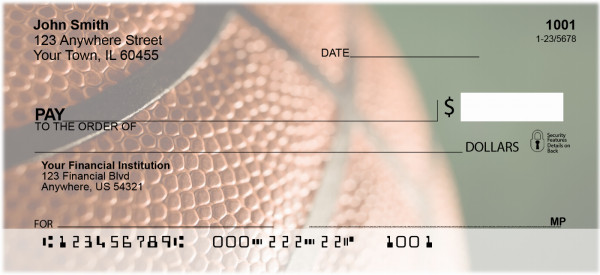 Basketball Top Tear Personal Checks