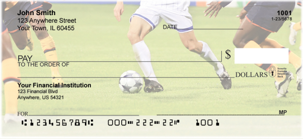 Soccer Rockets Personal Checks