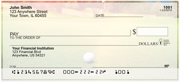Golf Course Personal Checks